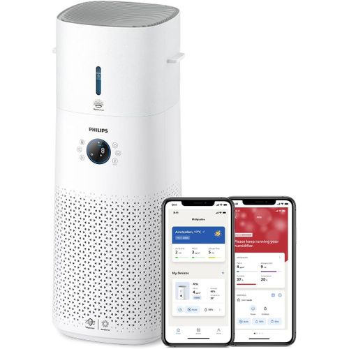Purificateur d'air et humidificateur 2 en 1 Séries 3000 Philips AC3737/10