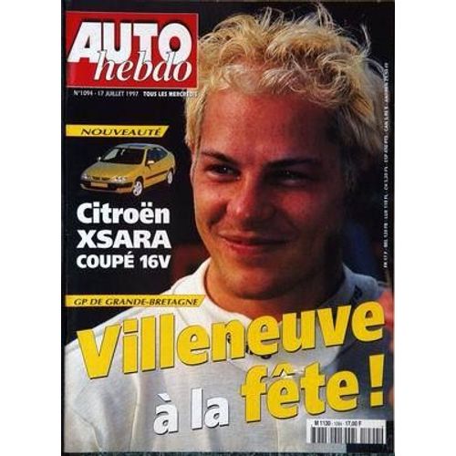 Auto Hebdo N° 1094 Du 17/07/1997