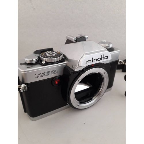 MINOLTA XG-9 BOITIER CHROME