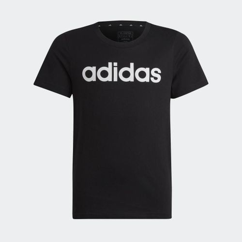 T-Shirt Slim En Coton Essentials Linear Logo Adidas Sportswear Eck52 - 13-14 Ans