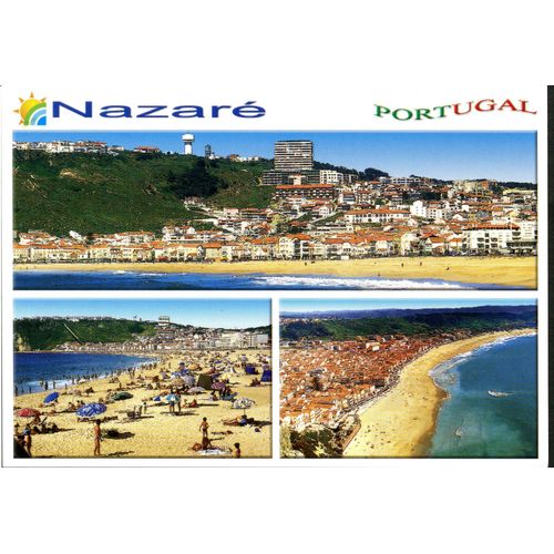 Carte Postale Nazaré, Costa De Prata, Portugal