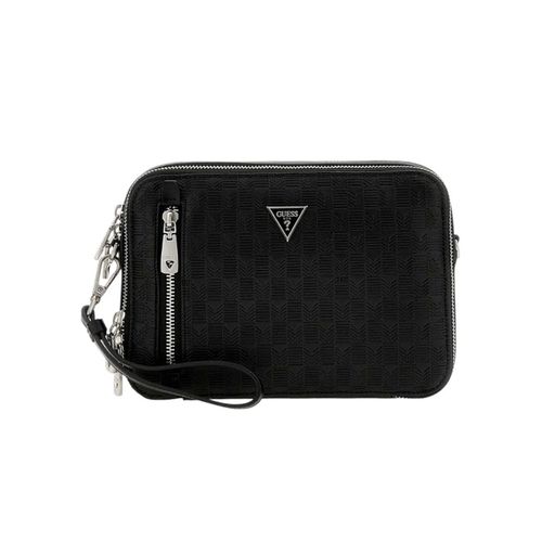 Pochette Guess Torino Homme Noir