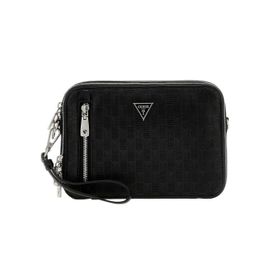 Pochette Guess Torino Homme Noir