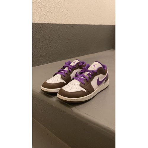 Air Jordan One Low Brown Purple Taille 40