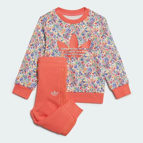 Ensemble Sweat-Shirt Ras-Du-Cou Adidas Originals X Liberty London Enfants Adidas Originals Ksr12 - 3-6 Mois