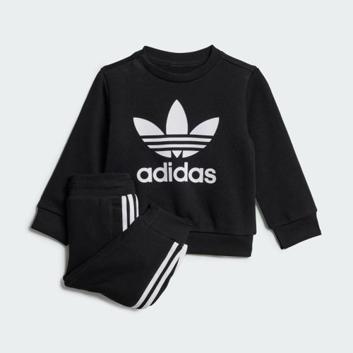 Ensemble Haut Ras-Du-Cou Enfants Adidas Originals Jsn73 - 3-6 Mois