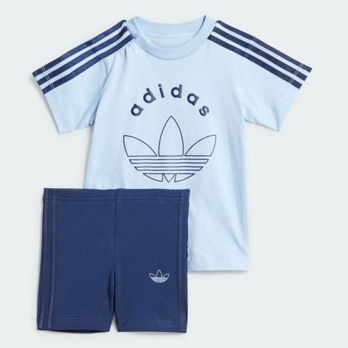 Ensemble Cycliste Graphique Enfants Adidas Originals Jtp62 - 3-6 Mois