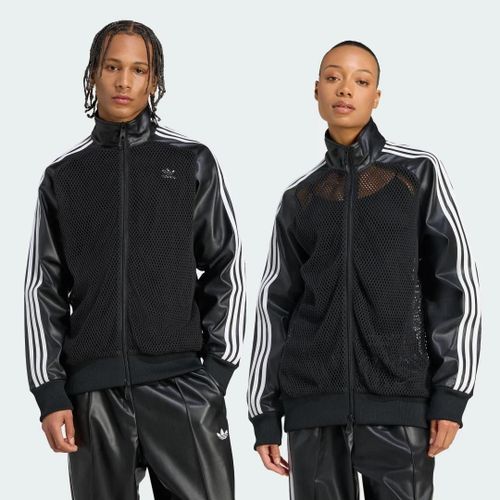 Veste De Survêtement Mesh Matière Synthétique Adidas X Jeremy Scott Pride Adidas Originals Jzp34 - L