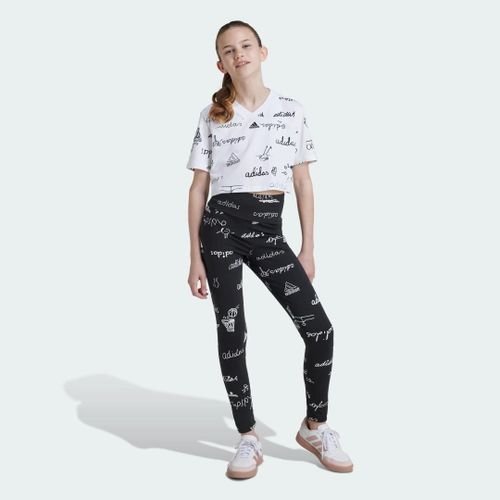 Legging Brand Love Enfants Adidas Sportswear Jud52 - 14-15 Ans
