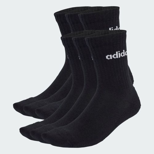 Chaussettes Rembourrées Hauteur Mollet, Lot De 6 Paires Adidas Sportswear Klc12 - 28-30