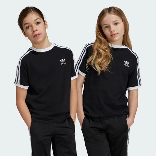 T-Shirt 3 Bandes Adicolor Enfants Adidas Originals Jtp19 - 9-10 Ans