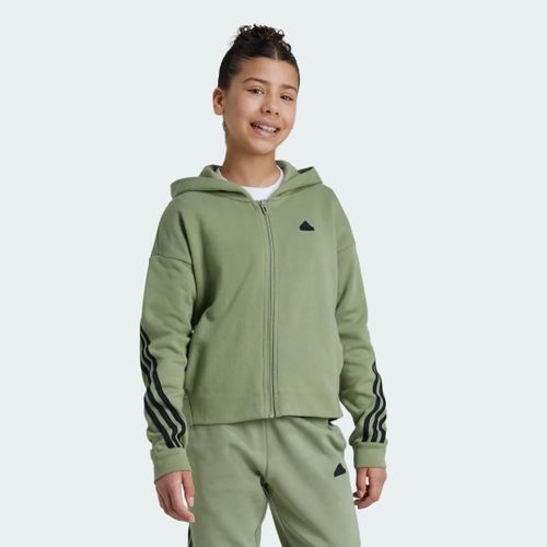 Veste À Capuche Entièrement Zippée 3-Stripes Future Icons Adidas Sportswear Ecg91 - 11-12 Ans