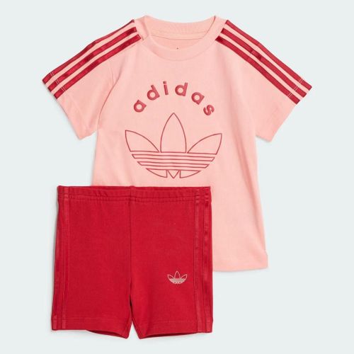 Ensemble Cycliste Graphique Enfants Adidas Originals Jtp62 - 3-6 Mois