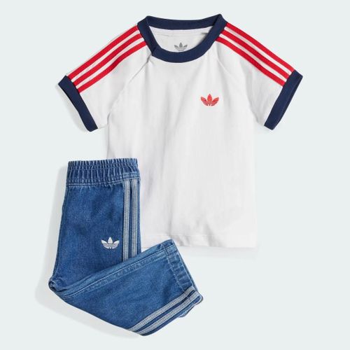 Ensemble T-Shirt Denim Enfants Adidas Originals Kpr28 - 6-9 Mois