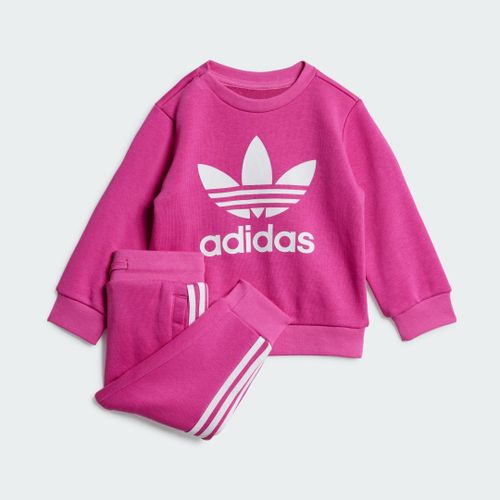 Ensemble Haut Ras-Du-Cou Enfants Adidas Originals Jsn73 - 3-6 Mois