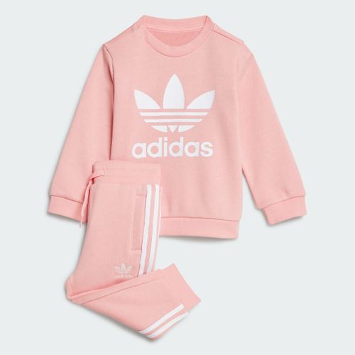 Ensemble Haut Ras-Du-Cou Enfants Adidas Originals Jsn73 - 3-6 Mois