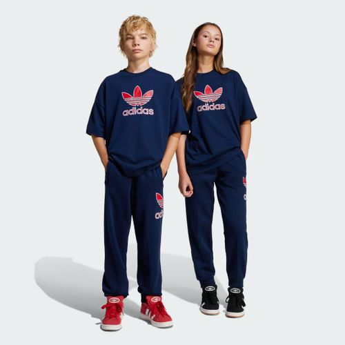 Pantalon De Survêtement Oversize Grand Logo Execution Enfants Adidas Originals Kps39 - 15-16 Ans