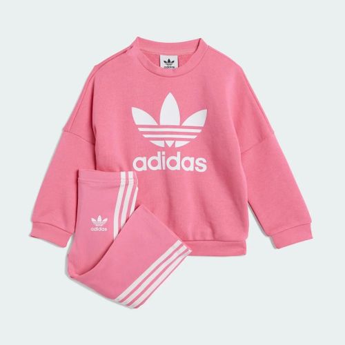 Ensemble Legging Évasé Haut Ras-Du-Cou Ample Adidas Originals Kps27 - 18-24 Mois