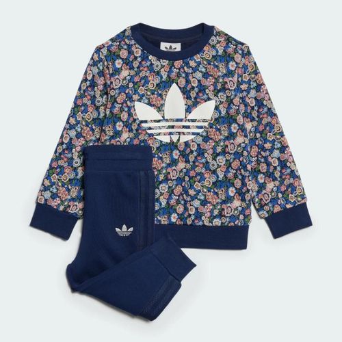 Ensemble Sweat-Shirt Ras-Du-Cou Adidas Originals X Liberty London Enfants Adidas Originals Ksr12 - 3-6 Mois