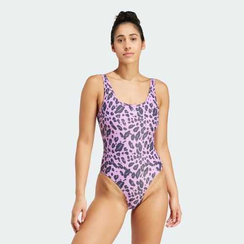 Maillot De Bain Imprimé Animal Dos En U Essentials Adidas Sportswear Kmq76 - 38