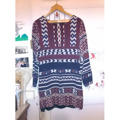 Robe Colorée À Motifs 40 L Desigual.