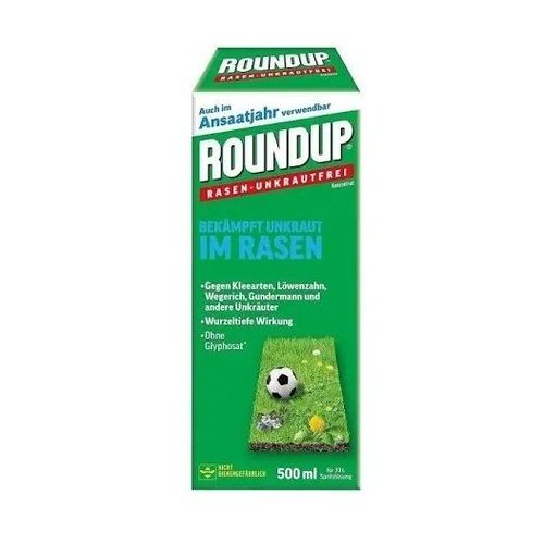 Désherbant Gazon Concentré Herbicide Sélectif Pelouse Jardin Élimine Mauvaise Herbe 500 Ml