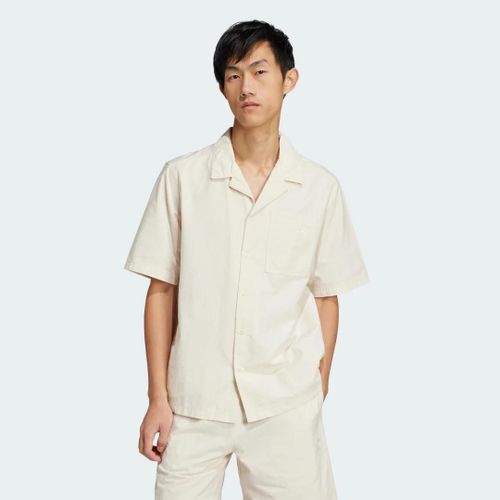 Chemise Manches Courtes Essentials Seersucker Adidas Originals Kqq87 - Xs
