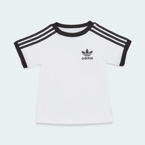 T-Shirt 3 Bandes Enfants Adidas Originals Jsn71 - 3-6 Mois