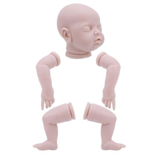 CONNOR Kits de poupees Reborn en silicone, simulation a faire soi-meme, moules non peints, pieces detachees, jouet, 50 cm