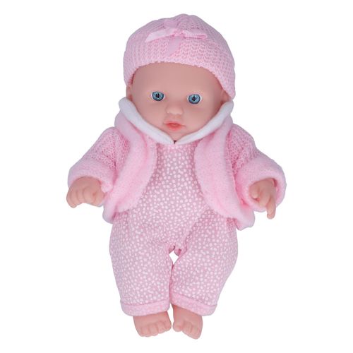 CONNOR Poupee realiste de 20 cm, peau claire, simulation de bebe, maison de jeu, jouets pour bebes reborn (Q8G-002)