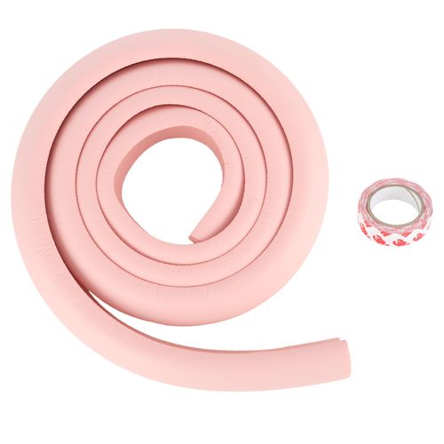 Connor Protection Des Bords De Meubles Pour Bebe, Type L, Haute Elasticite, Pour La Securite A Domicile (Rose)