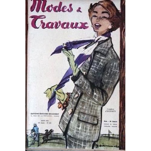 Modes Et Travaux N° 632 Du 01/08/1953
