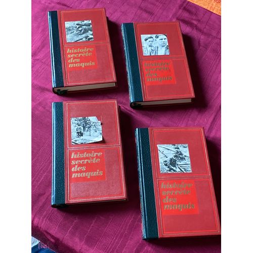 Histoire Secrète Des Maquis 1,2,3 Et 4. Présentée Par Bernard Michal . Éditions Famot 1974