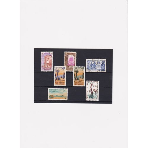 Cote Des Somalis Lot De Timbres