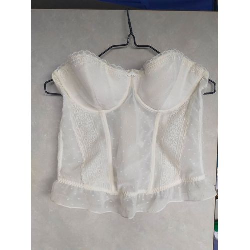 Bustier Blanc Etam ¿ Taille 95d ¿ 12 €