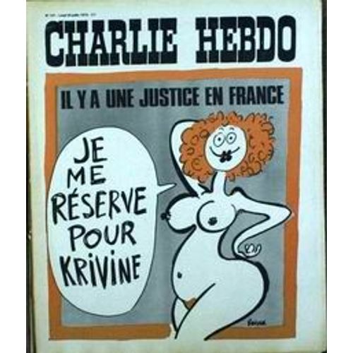 Charlie Hebdo N°141 Du 30-07-1973