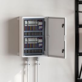 Vidaxl Armoire De Contrôle Ip65 Étanche Grise 40x20x60 Cm Plastique Abs