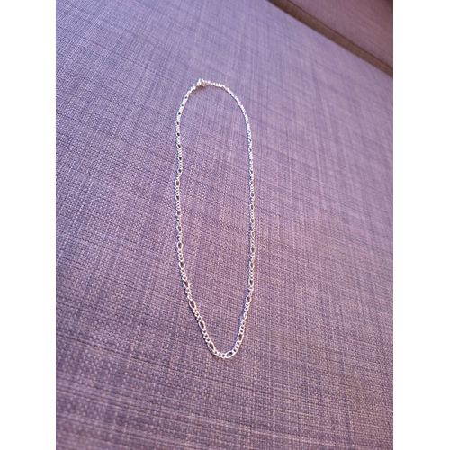 Collier Argenté Figaro 45cm