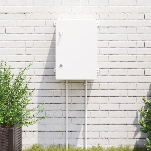 Vidaxl Armoire De Contrôle Ip65 Étanche Grise 35x19,5x50 Cm En Plastique Abs