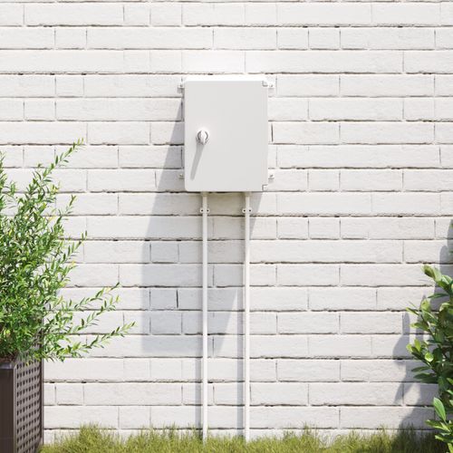 Vidaxl Armoire De Contrôle Ip65 Étanche Grise 21x13x28 Cm Plastique Abs