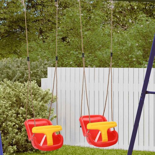 Balancelles Pour Bébés Vidaxl Avec Ceintures De Sécurité Et Cordes Réglables En Plastique