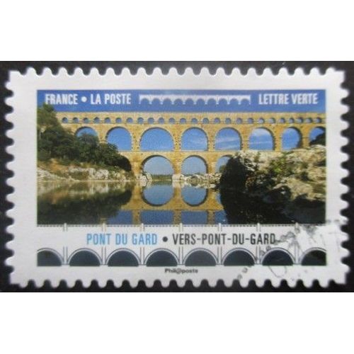 France Autoadhésif N°1466 Pont Du Gard Oblitéré