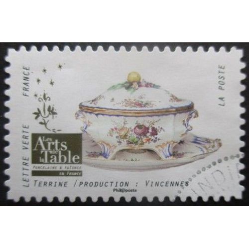 France Autoadhésif N°1530 Art De La Table Oblitéré