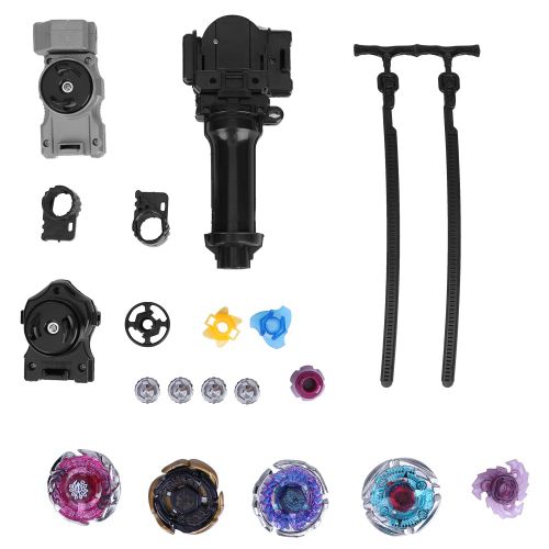 CONNOR ensemble de toupie Metal Fusion Rotate Rapidity Fight Masters avec lanceur Rip Cord DH
