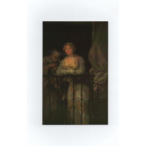 Goya - Maja Et Célestine Au Balcon . Carte Postale Paris-Musées.