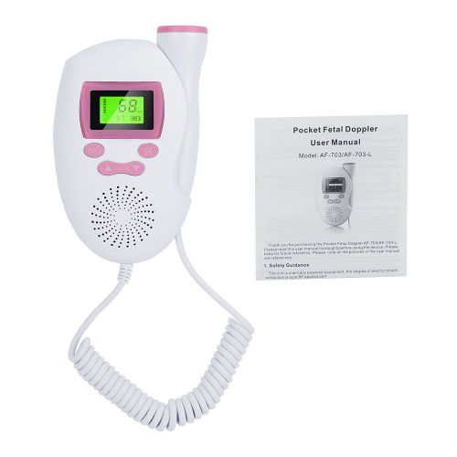 Connor Mini Moniteur De Frequence Cardiaque En Forme De Telephone Pour Bebe, Enregistreur Sonore Pour Femme Enceinte