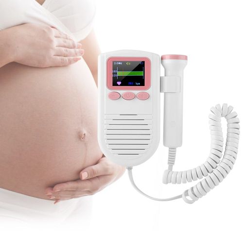 Connor Mini Moniteur De Frequence Cardiaque En Forme De Telephone Pour Bebe, Enregistreur Sonore Pour Femme Enceinte