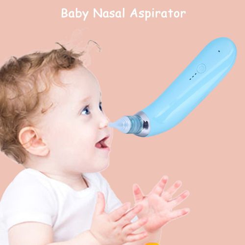 Connor Mouche-Bebe Electrique Avec Embout D'aspiration Remplacable (Bleu Eau)