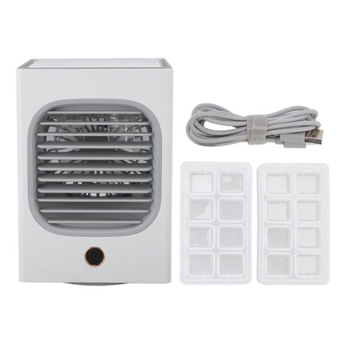 CONNOR Climatiseur portable multifonction silencieux USB pour la maison, le bureau, le salon