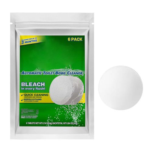 CONNOR Tablettes nettoyantes pour cuvettes de toilettes, detartrage, decontamination, desodorisation, nettoyant pour toilettes domestiques